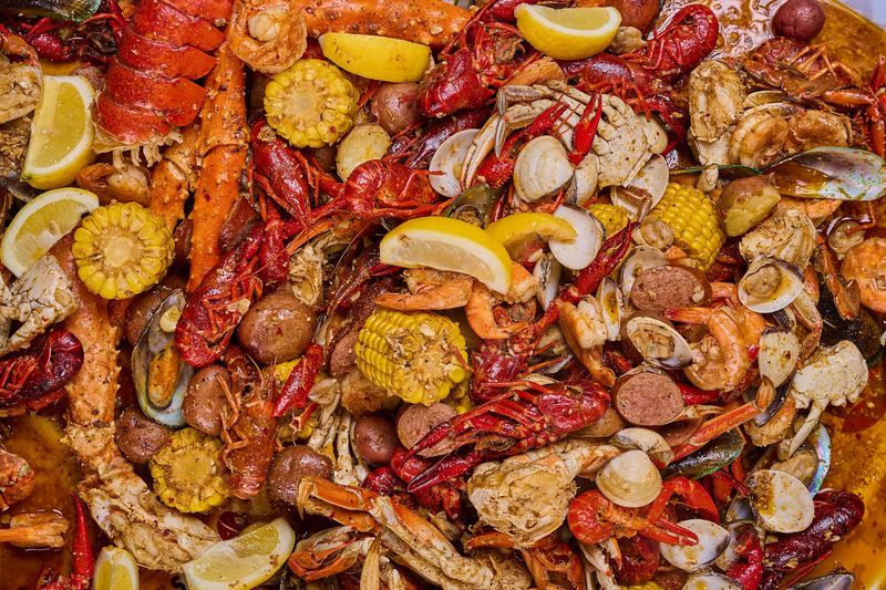 The Massive Seafood Boils Are the Main Attraction The Massive Seafood Boils Are the Main Attraction