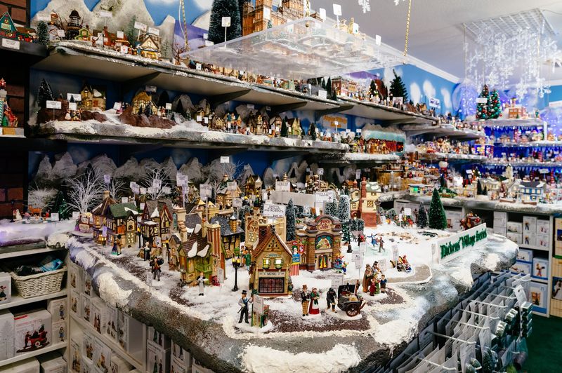 The Mini Christmas Town Room