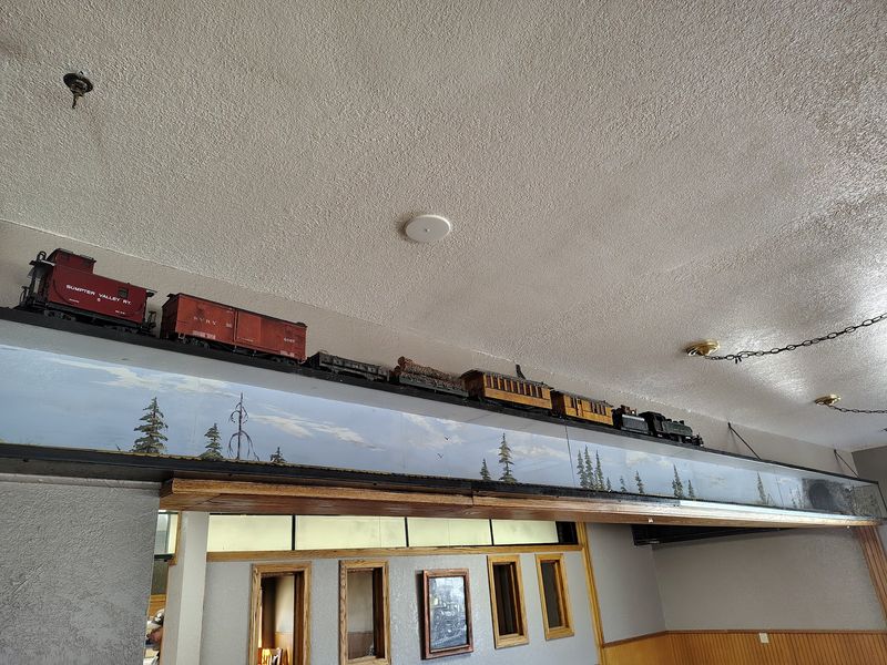 The Miniature Train Around the Dining Room The Miniature Train Around the Dining Room