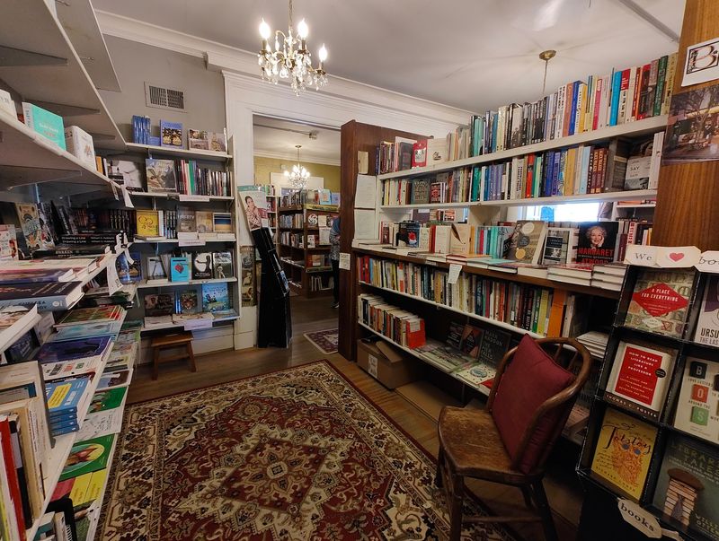The Old House Behind the Shelves