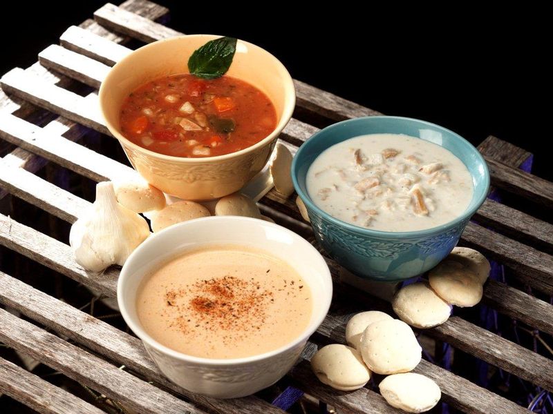 The Only Food Worth Trying Is Clam Chowder. The Only Food Worth Trying Is Clam Chowder.