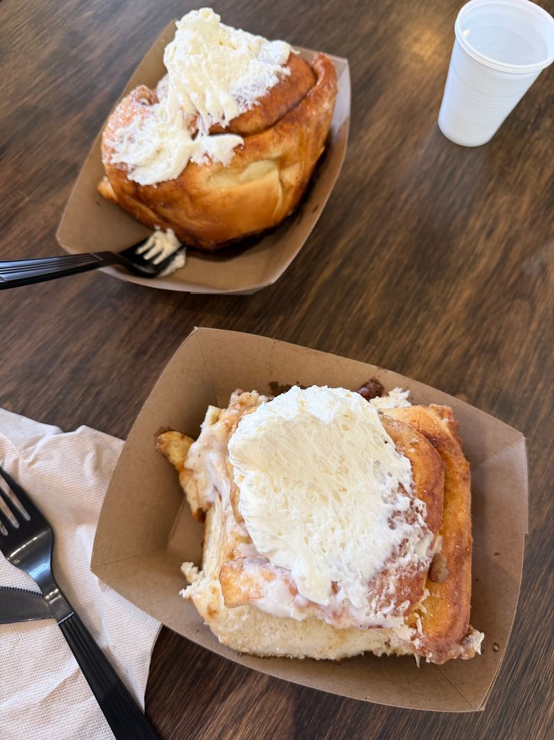 The Original Cinnamon Bun Holds Court The Original Cinnamon Bun Holds Court