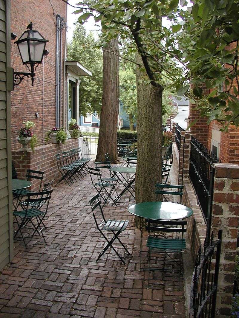 The Patio Away From the Street
