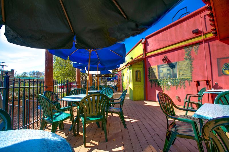 The Patio Under the Umbrellas The Patio Under the Umbrellas