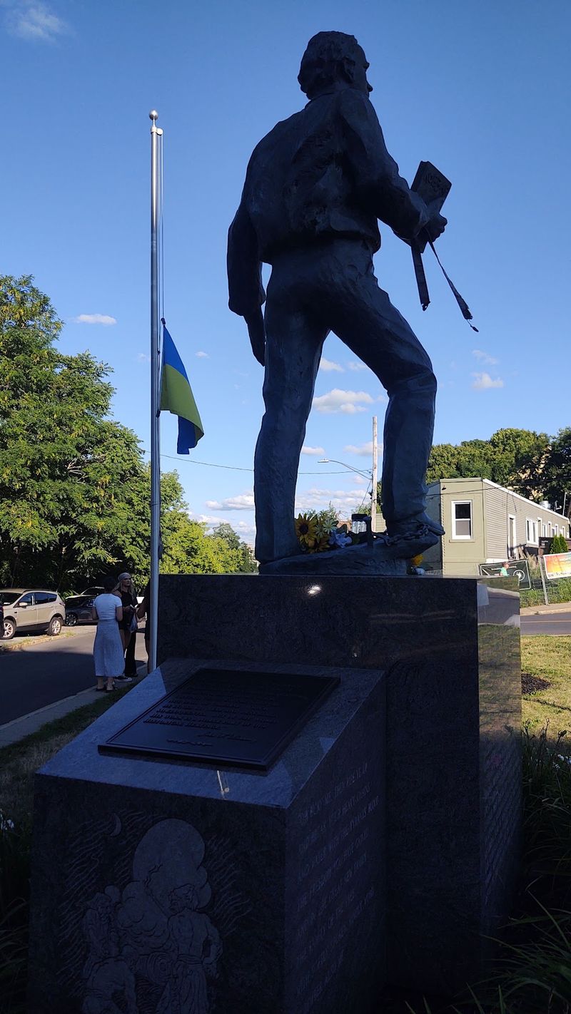 The Poet Standing Guard