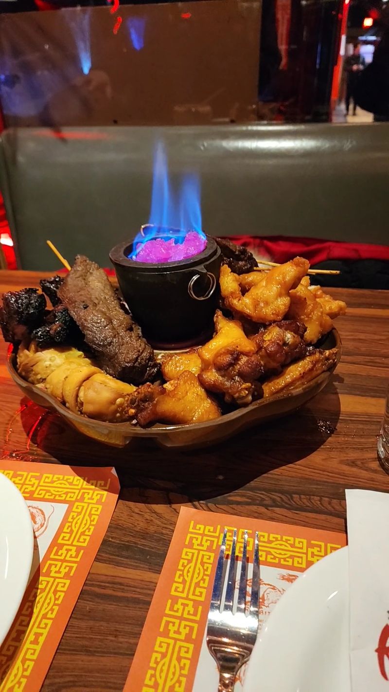 The Pu Pu Platter Sets the Table in Motion