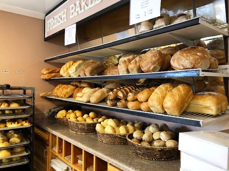 The Savory Shelf and Fresh Loaves