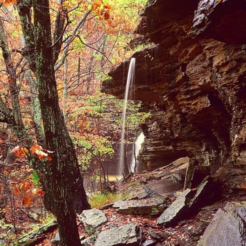 The Waterfall That Comes and Goes