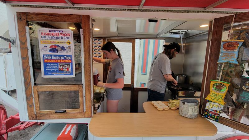 The Whole Kitchen Fits In A Wagon Built For Two The Whole Kitchen Fits In A Wagon Built For Two