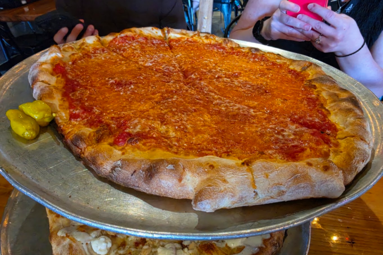This Pigeon Forge Pizza Spot Serves a Tomato Pie You Don’t See Often in Tennessee