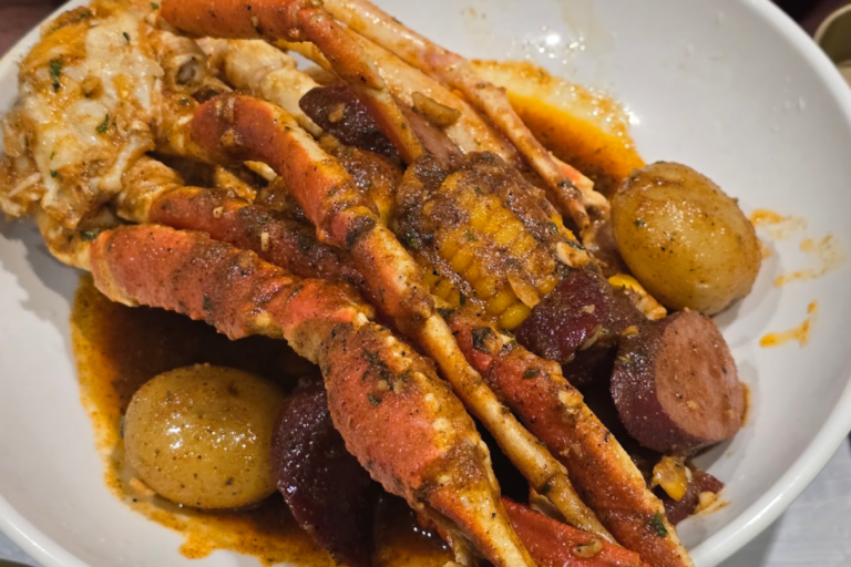 This Tennessee Seafood Joint Piles Crab Legs, Shrimp, Corn, and Potatoes Into Massive Boils