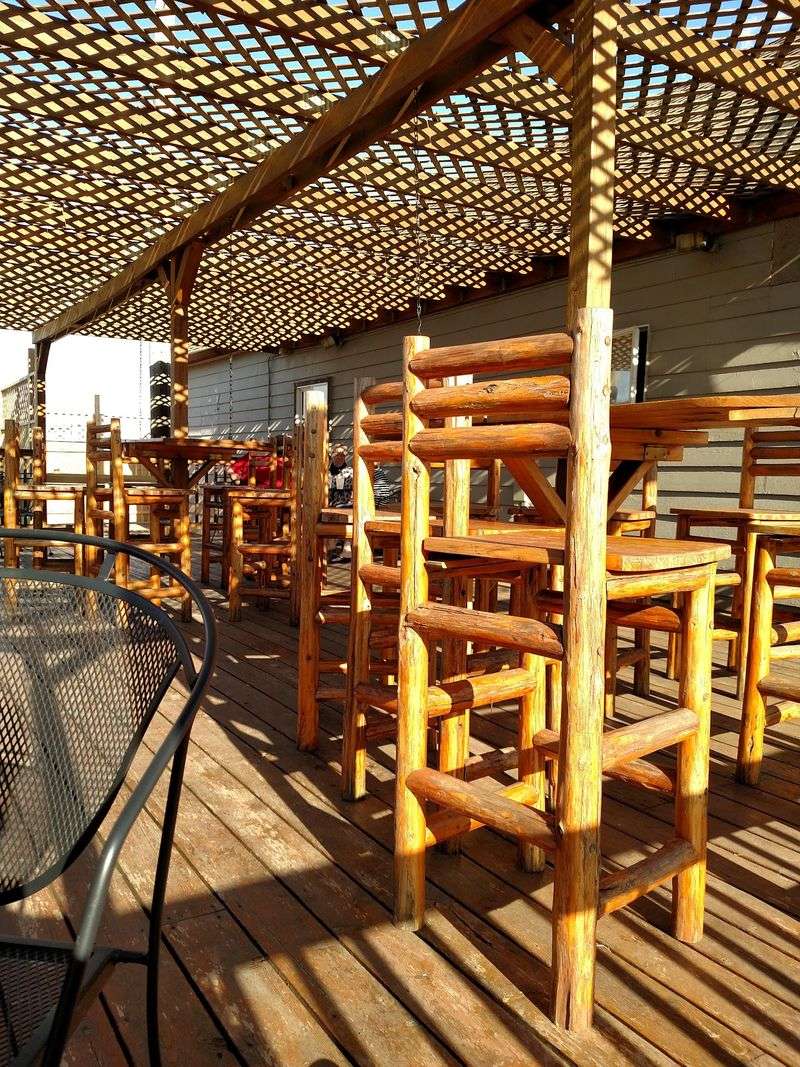 Tight Quarters Inside, Open Air on the Deck