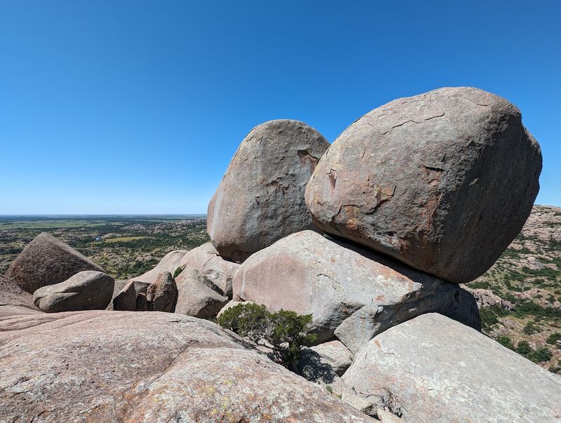 Trails Built on Granite
