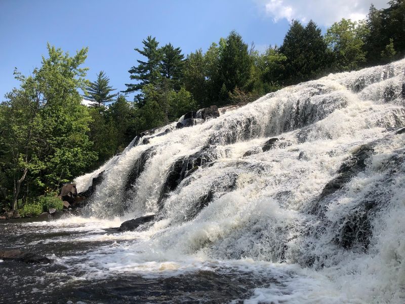Upper Peninsula Waterfalls That Roar, Trickle, and Glow