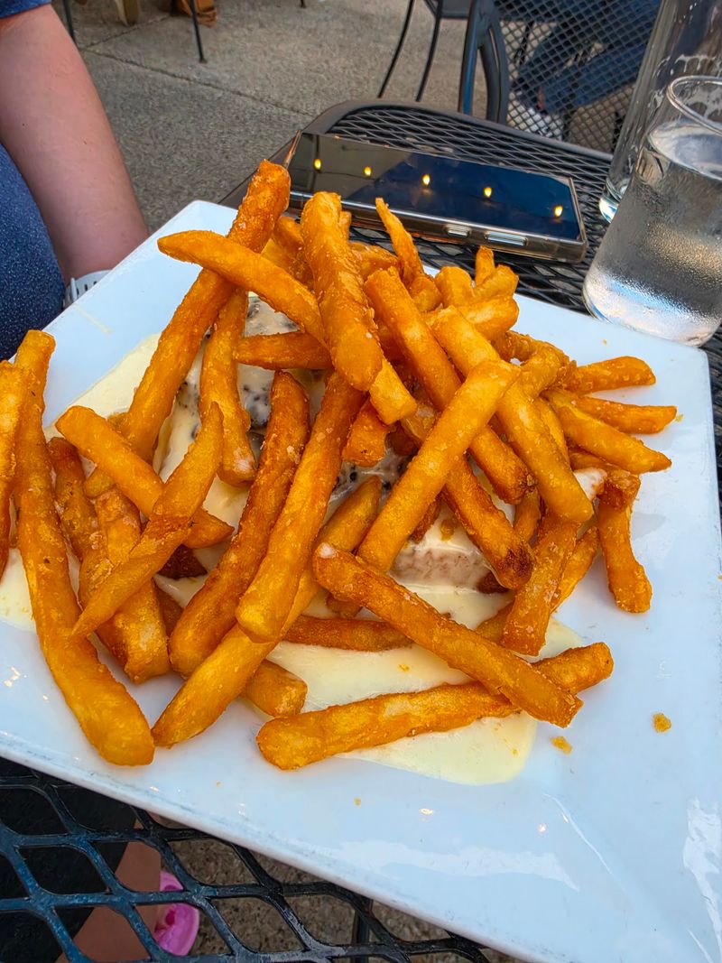 Save Room For Springfield's Famous Cheese-Covered Horseshoe