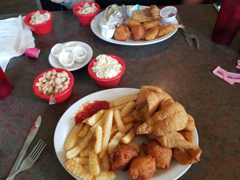 The All-You-Can-Eat Option Keeps Fresh Catfish Coming The All-You-Can-Eat Option Keeps Fresh Catfish Coming