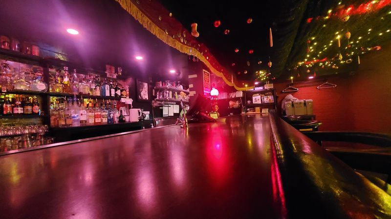 Velvet, Red Bulbs, and a Prohibition Mood