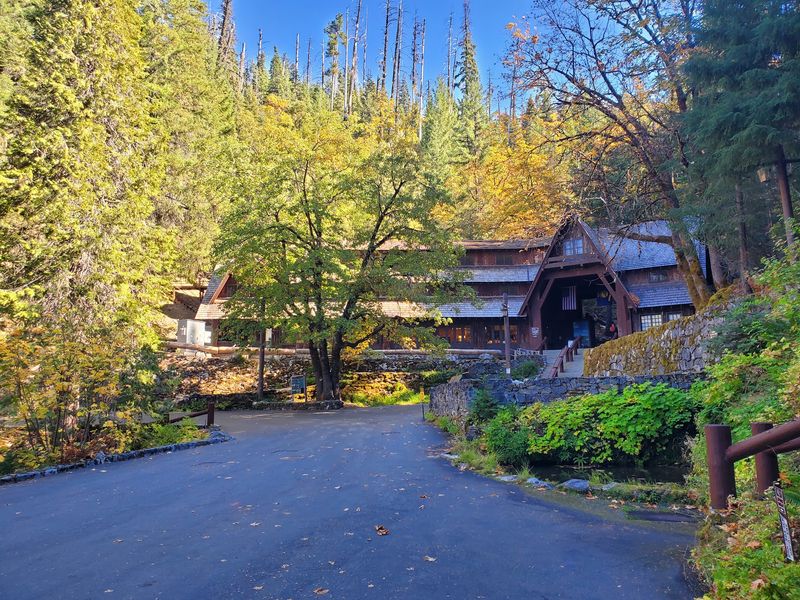 Visitor Center and Its Mini Cave