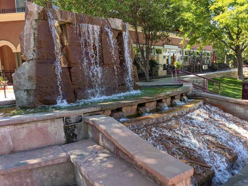Waterfalls, Fountains, and a Splash Pad