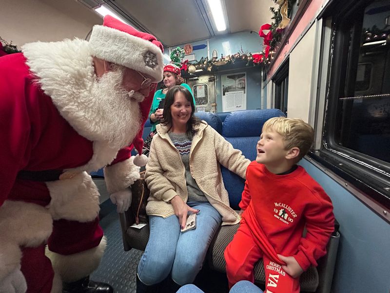 What Happens During the Christmas Train Ride