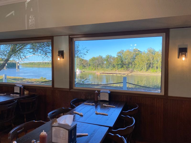 Window Seats With A River Backdrop