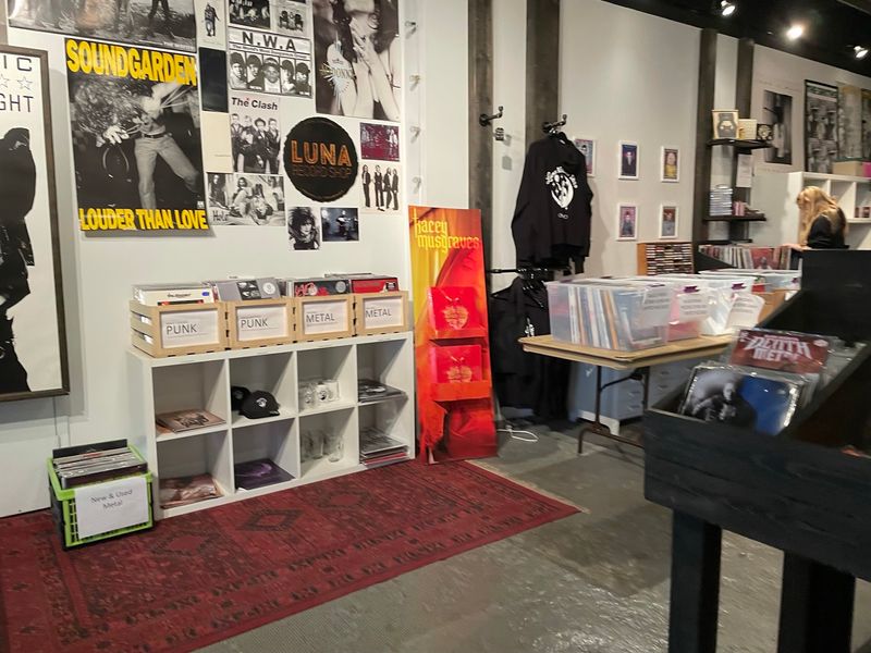 CDs, Cassettes, And Music Art Sneak Into Your Shopping Bag
