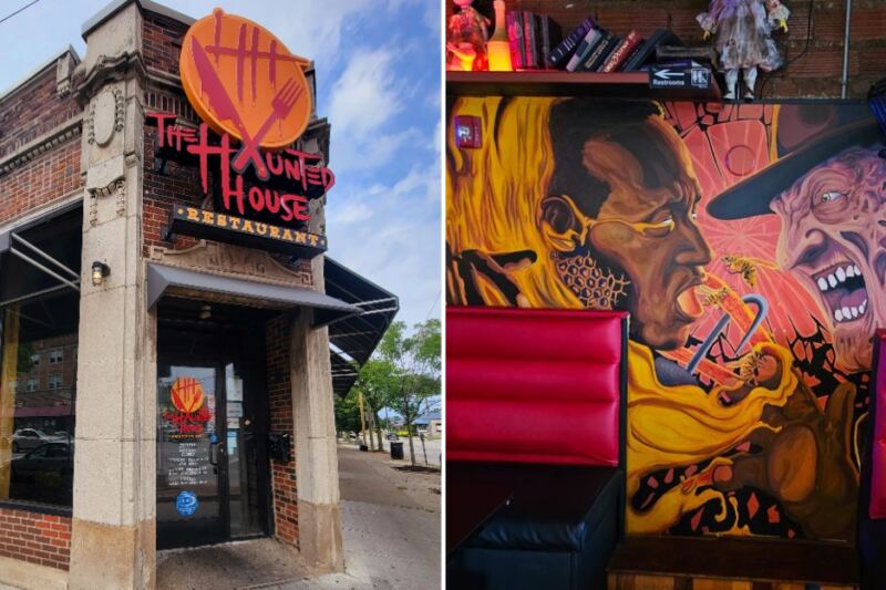 A Halloween-Inspired Ohio Restaurant That Feels Straight Out Of A Horror Movie