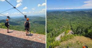 America’s Longest Zipline Sends Riders Flying High Over Tennessee’s Smoky Mountains