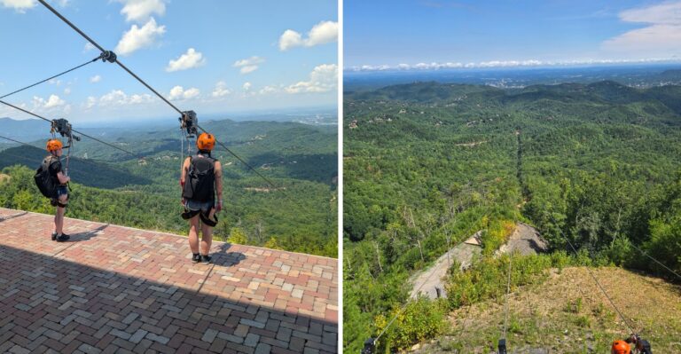America’s Longest Zipline Sends Riders Flying High Over Tennessee’s Smoky Mountains