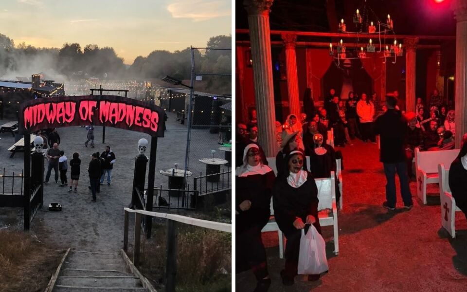 An Entire Town Turns Into A Monster-Filled Nightmare At This Massachusetts Fright Park