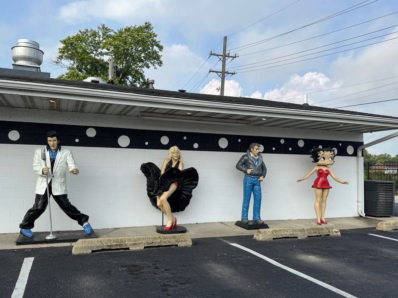 Superman, Elvis, And Betty Boop Are Waiting Outside Superman, Elvis, And Betty Boop Are Waiting Outside