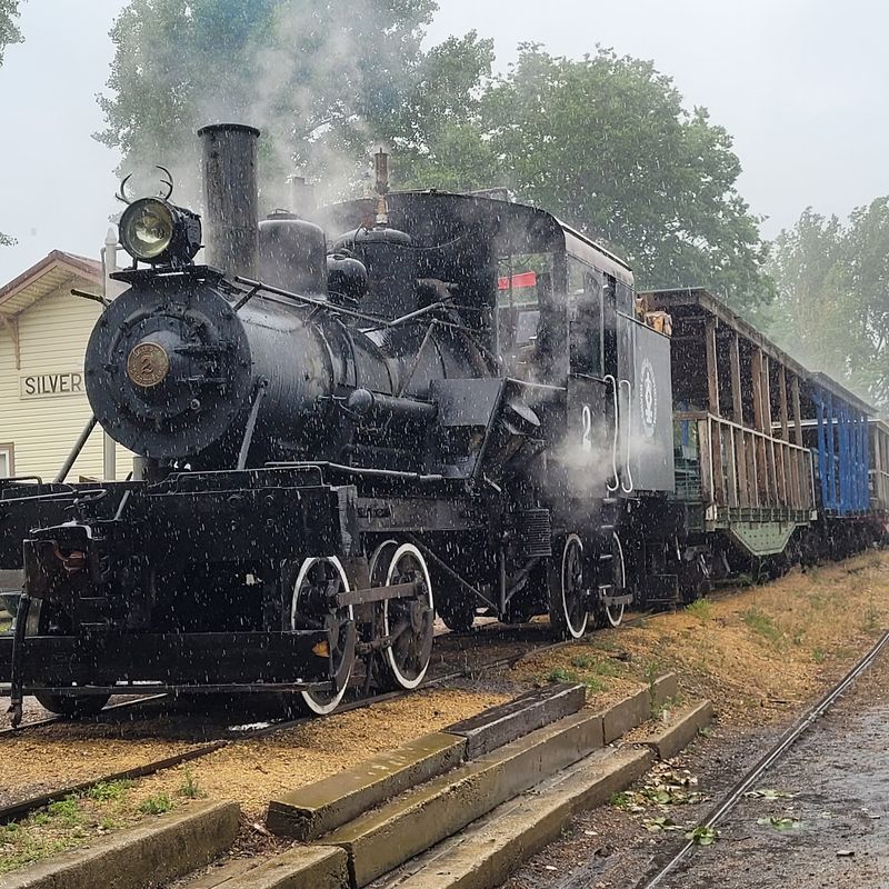Smoke, Wood, and Iron on a Country Road