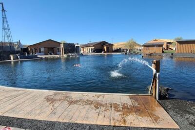 This Oregon Hot Springs Lodge Lets You Soak in Steaming Pools With Steens Mountain Rising Behind You