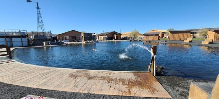This Oregon Hot Springs Lodge Lets You Soak in Steaming Pools With Steens Mountain Rising Behind You