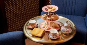 This Oklahoma City Tea Room Serves Scones And Clotted Cream Under A Soaring Old Bank Ceiling