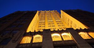 Brass Doors Open Off A Tulsa Sidewalk Onto This Art Deco Landmark With A Free Rooftop View