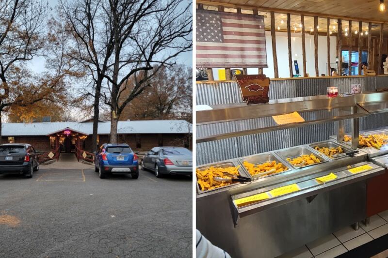 This Arkansas Restaurant Looks Plain From The Parking Lot But Locals Swear By Its Seafood Buffet