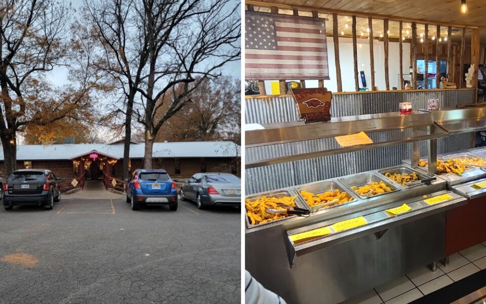 This Arkansas Restaurant Looks Plain From The Parking Lot But Locals Swear By Its Seafood Buffet