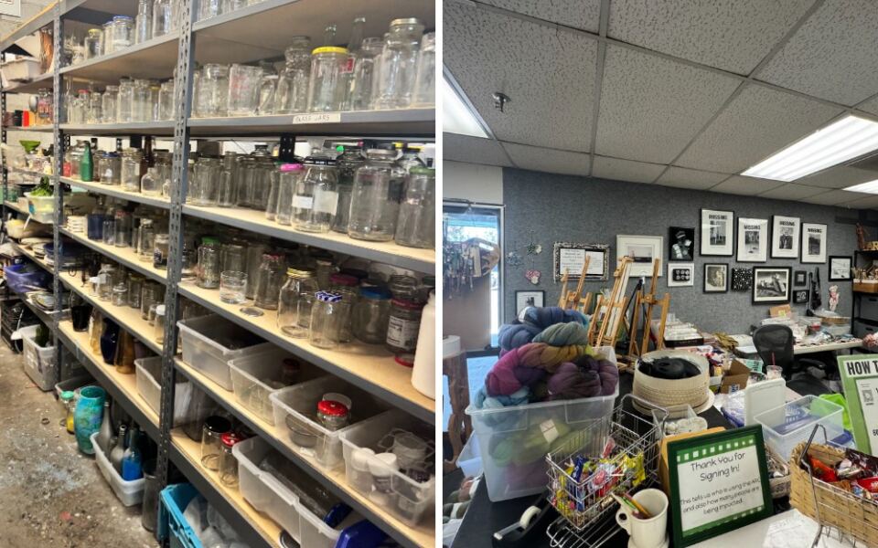 This Pay-What-You-Want Arizona Reuse Shop Lets Crafters Fill A Bag With Supplies For Almost Nothing