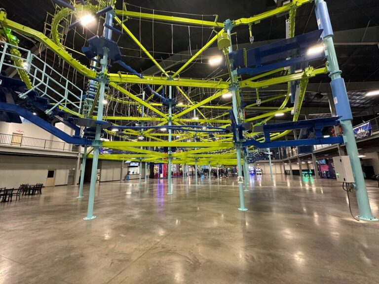 Adults Get To Climb, Zip, And Test Their Nerve At This Arkansas Indoor Playground