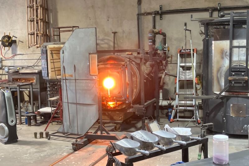 Pick Up A Steel Pipe At This Oklahoma City Studio And Blow Your Own Holiday Ornament