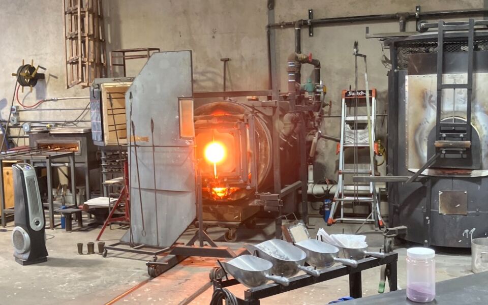 Pick Up A Steel Pipe At This Oklahoma City Studio And Blow Your Own Holiday Ornament