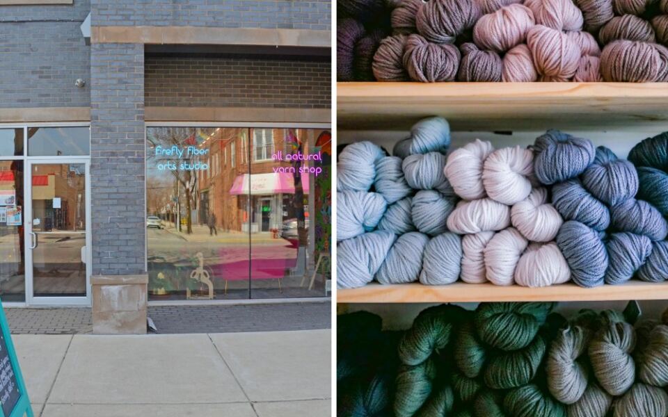 Every Friday Night, Knitters and Crocheters Gather to Stitch Together at This Cozy Illinois Yarn Shop