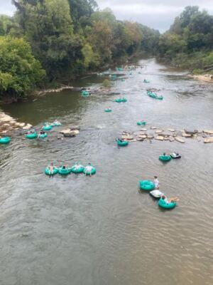 This North Carolina River Trip Floats You Down The Dan River In Madison With A 65-Foot Slide Start