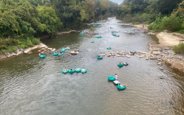 This North Carolina River Trip Floats You Down The Dan River In Madison With A 65-Foot Slide Start