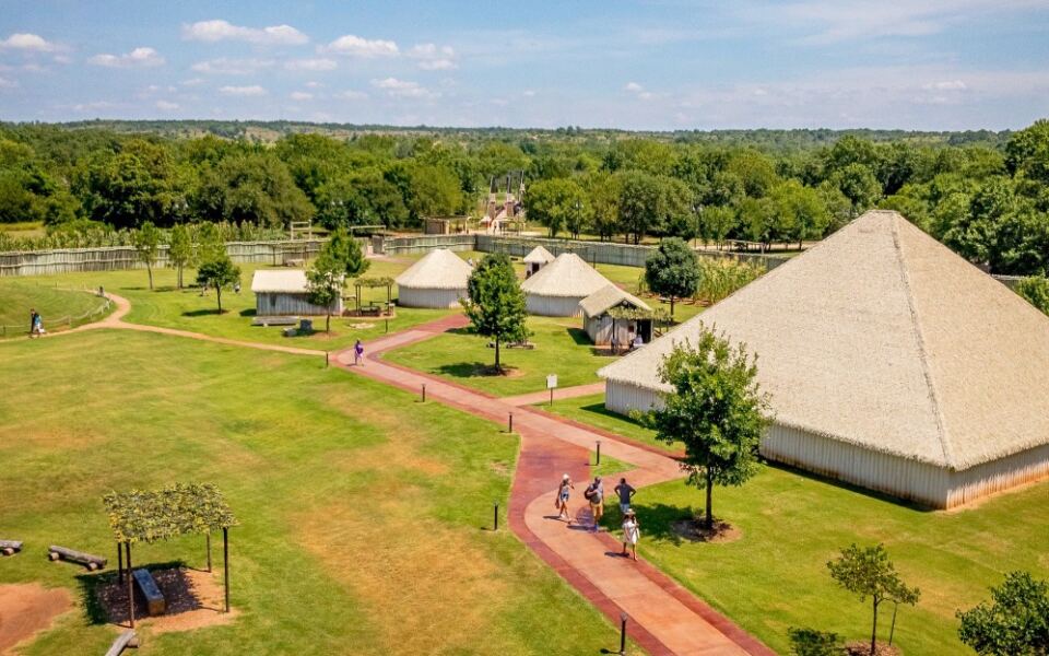 Chickasaw Culture Comes Alive In Sulphur, Where A Recreated Village Shows How Families Lived Before Statehood