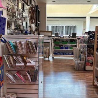 This Volunteer-Run Illinois Creative Reuse Shop Has a Whole Wall of Yarn, Fabric, and Crafting Treasures