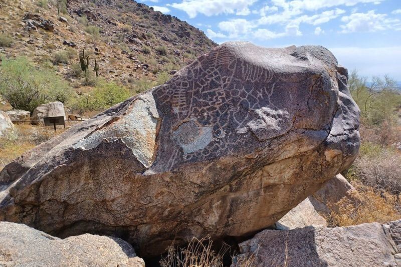 This Easy Arizona Trail Begins On Pavement And Leads You Right Up To Ancient Rock Carvings