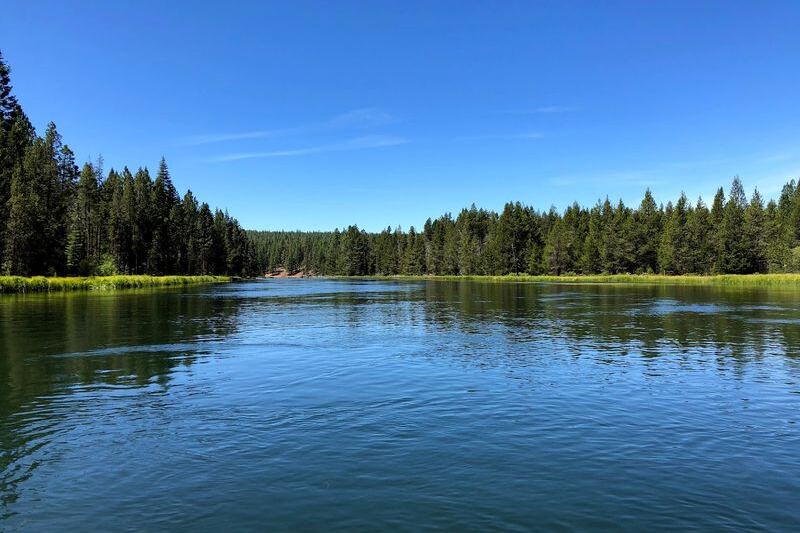 This Gentle Oregon River Float Carries Your Tube 2.5 Miles While the Current Does All the Work