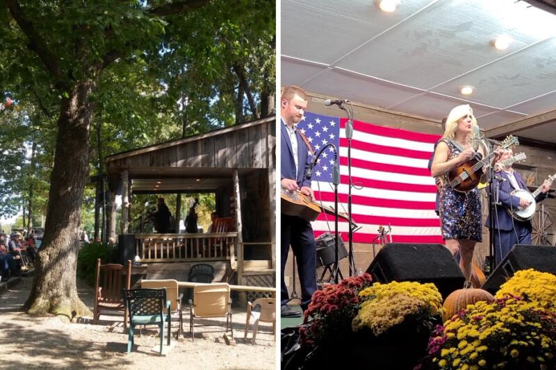 This Old-School Arkansas Bluegrass Festival Turns A Mountain Campground Into Four Days Of Music This October